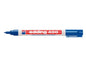 Edding 400 Rotulador Permanente - Punta Redonda - Trazo 1 mm. - Recargable - Secado Rapido - Color Azul - Cantidad: 10