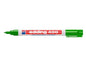 Edding 400 Rotulador Permanente - Punta Redonda - Trazo 1 mm. - Recargable - Secado Rapido - Color Verde - Cantidad: 10