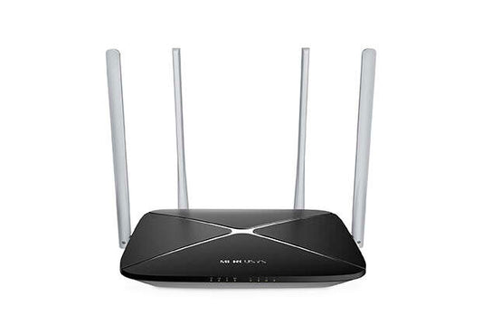 Mercusys Router Inalambrico AC1200 Dual Band - 5 Puertos - 10/100Mbps - 4 Antenas 5dBi