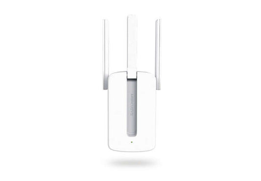 Mercusys Repetidor Amplificador Extensor de Red WiFi - Hasta 300Mbps - Tecnologia MIMO - Boton WPS - 3 Antenas Externas