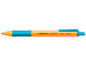 Stabilo Pointball Boligrafo Retractil - Punta de 1mm - Tinta con Base de Aceite - Recargable - 79% Plastico Reciclado - Grip Antideslizante - Color Turquesa - Cantidad: 10