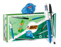Bic Office ECOlutions Pack de Oficina 9 Piezas - Boligrafos + Portaminas + Lapiz + Rotulador + Pegam
