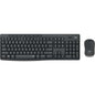 Logitech MK295 Pack Inalambrico Teclado + Raton 1000dpi 3 Botones - Teclas y Botones Silenciosos - Uso Ambidiestro - Color Negro