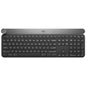 Logitech Craft Teclado Inalambrico USB con Disco Selector - Retroiluminacion - Teclas Esfericas Concavas - Color Negro