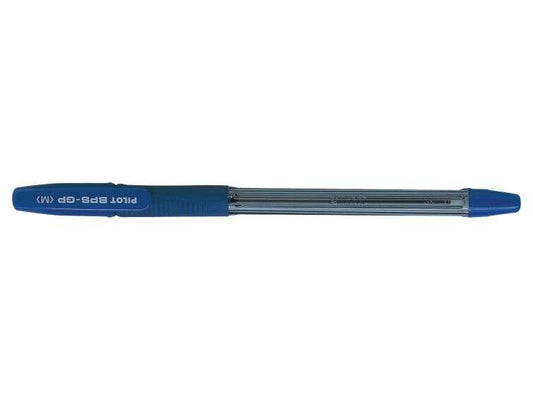 Pilot Boligrafo de Bola BPS-GP - Recargable - Punta Mediana de 1mm - Trazo de 0.25mm - Color Azul - Cantidad: 12