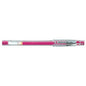 Pilot Boligrafo de Gel G-Tec C4 - Extra Fino - Recargable - Punta de Bola 0.4mm - Trazo 0.2mm - Color Rosa - Cantidad: 12