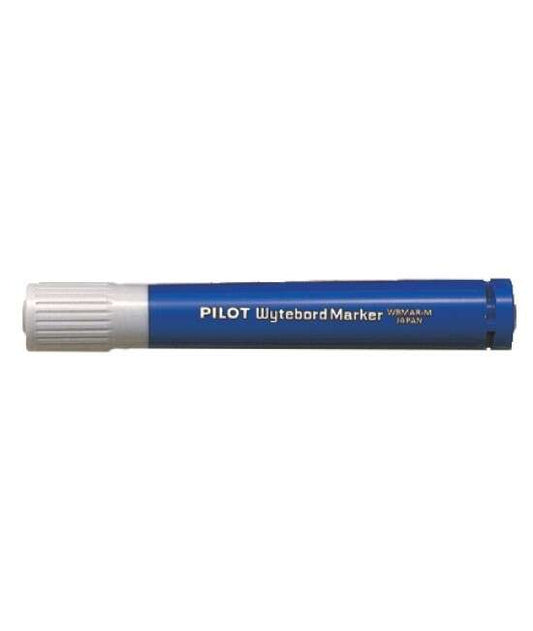Pilot Rotulador para Pizarra Blanca - Punta Redonda de 4mm - Trazo de 1.8mm - Recargable - Tinta con Base de Alcohol - Borrable en Seco - Color Azul - Cantidad: 12