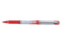 Pilot Boligrafo de Tinta Liquida V Ball Grip 05 - Punta de Bola Conica 0.5mm - Trazo 0.3mm - Grip de Goma - Color Rojo - Cantidad: 12