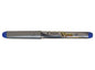 Pilot Pluma Estilografica V-Pen Silver - Desechable - Tinta Liquida - Punta de Acero - Trazo de 0.5mm - Color Azul - Cantidad: 12