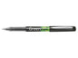 Pilot Boligrafo de Tinta Liquida Greenball - Recargable - Fabricado con Plastico Reciclado - Punta Media 0.7mm - Trazo 0.35mm - Color Negro - Cantidad: 10