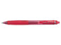 Pilot Boligrafo de Gel G-Knock - Recargable - Fabricado con Plastico Reciclado - Punta de Bola 0.7mm - Trazo 0.32mm - Color Rojo