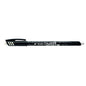 Tratto Cancellik Boligrafo de Bola - Tinta Borrable - Trazo 0.4mm - Doble Goma - Color Negro - Cantidad: 12