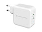 Conceptronic Althea Cargador Universal Quick Charge PD 2xUSB-C GaN 100W