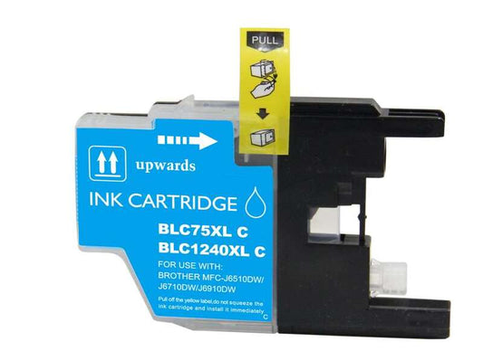 Brother LC1240XL/LC1220XL/LC1280XL Cyan Cartucho de Tinta Generico
