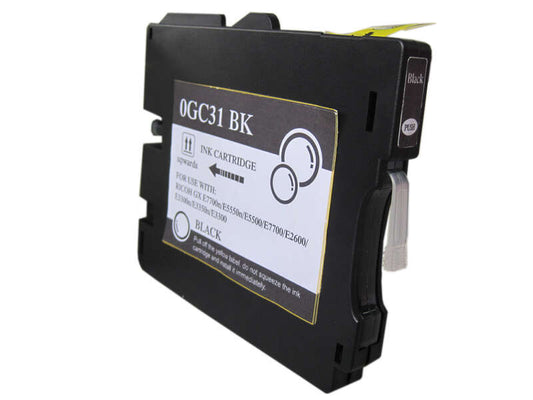 Ricoh GC31K Negro Cartucho de Tinta Pigmentada Generico