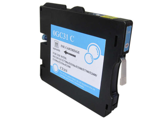 Ricoh GC31C Cyan Cartucho de Tinta Pigmentada Generico