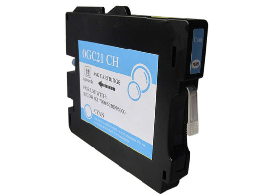 Ricoh GC21C Cyan Cartucho de Tinta Pigmentada Generico
