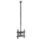 Cromad Soporte de Techo para TV de 32"-70" - Inclinable y Giratorio - Gestion de Cables - Peso Max 50kg - VESA 400x400mm