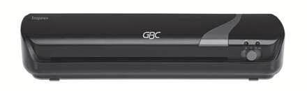 GBC Inspire+ A4 Plastificadora - Hasta Tamaño A4 - Velocidad 250mm/min - Calentamiento en 4 Minutos - Ajuste Adicional Frio - Grueso Bolsa 75 y 125mic - Color Negro