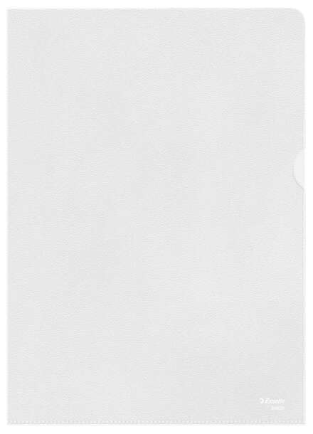 Esselte Caja de 100 Dossiers Uñero Formato A4 - Lamina de PP Piel de Naranja - Grosor 0.11mm