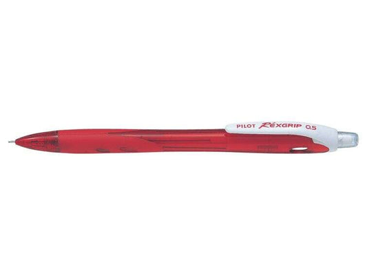 Pilot Portaminas Rexgrip Begreen - Trazo 0.5mm - Mina HB - 71,9% Plastico Reciclado - Cuerpo Rojo - Cantidad: 10