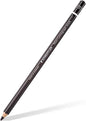 Staedtler Mars Lumograph Black Artist Pencil 100B Lapiz de Grafito - Mina HB - Resistencia a la Rotura - Madera de Bosques Sostenibles - Cantidad: 12