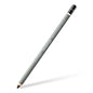 Staedtler Mars Lumograph Charcoal 100C Lapiz de Grafito - Mina H - Alta Proporción de Carbon y Carboncillo - Madera de Bosques Sostenibles - Cantidad: 12