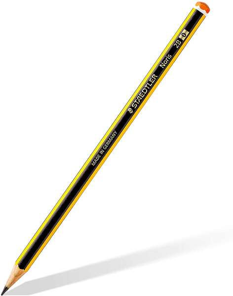 Staedtler Noris 120-0 Lapiz de Grafito - Mina 2B - Resistencia a la Rotura