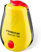 Staedtler Noris Sacapuntas con Deposito - 1 Agujero - Afilado en Ambas Direcciones - Color Amarillo