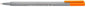 Staedtler Triplus Fineliner 334 Rotulador de Punta Fina - Trazo de 0.3mm - Tinta Base de Agua - Color Naranja - Cantidad: 10