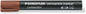 Staedtler Lumocolor 352 Rotulador Permanente - Punta Redonda - Trazo 2mm Aprox - Capuchon con Clip - Secado Rapido - Color Marron - Cantidad: 10