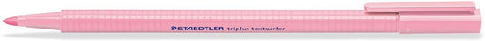 Staedtler Triplus Textsurfer 362 Rotulador Fluorescente - Trazo entre 1 a 4mm aprox. - Tinta Base de Agua - Color Carmin Claro - Cantidad: 10