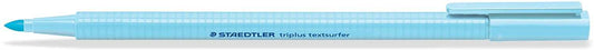 Staedtler Triplus Textsurfer 362 Rotulador Fluorescente - Trazo entre 1 a 4mm aprox. - Tinta Base de Agua - Color Azul Cielo - Cantidad: 10
