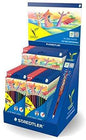Staedtler Noris Colour 185 Expositor con 20 Estuches de Lapices de Colores - Diseño Hexagonal -  - Colores Surtidos