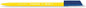 Staedtler Noris 326 Rotulador de Punta Fina - Trazo 1mm Aprox - Tina Base de Agua - Color Amarillo - Cantidad: 10