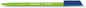 Staedtler Noris 326 Rotulador de Punta Fina - Trazo 1mm Aprox - Tina Base de Agua - Color Verde Claro - Cantidad: 10