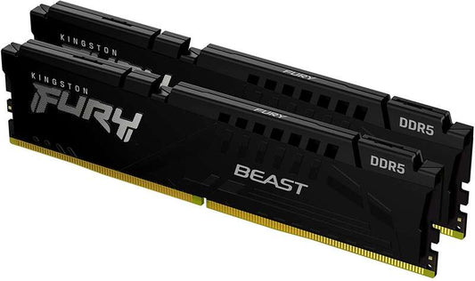 Kingston Fury Beast Memoria RAM DDR5 5200MHz 32GB (2x16GB) CL40
