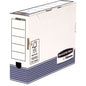 Fellowes Bankers Box Caja de Archivo Definitivo 80mm A4 - Montaje Automatico Fastfold - Carton Reciclado Certificacion FSC