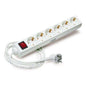 Elbat Regleta Alimentacion - 6 Tomas Schuko - Interruptor On/Off - Cable de 1.50m