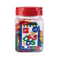 Apli Pack de 36 Letras y Numeros Transparentes - Tamaño 50 mm - Colores Surtidos