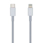 Aisens Cable Lightning a USB-C USB 2.0 - Lightning/M-USB-C/M - 1.0m - Color Blanco