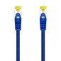 Aisens Cable de Red Latiguillo RJ45 LSZH Cat.7 600 MHz S/FTP PIMF AWG26 - 25cm - Color Azul