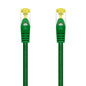 Aisens Cable de Red Latiguillo RJ45 LSZH Cat.7 600 MHz S/FTP PIMF AWG26 - 25cm - Color Verde