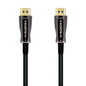 Aisens Cable HDMI V2.1 AOC (Active Optical Cable) Fibra Optica Ultra Alta Velocidad UHS 8K@60Hz 4K@120Hz 4:4:4 48Gbps - A/M-A/M - 25m - Color Negro