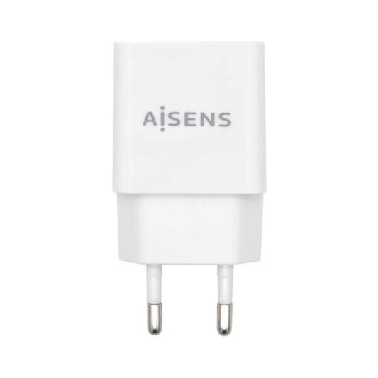 Aisens Cargador USB 10W Alta Eficiencia - 5V/2A - Color Blanco
