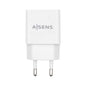 Aisens Cargador USB 10W Alta Eficiencia - 5V/2A - Color Blanco