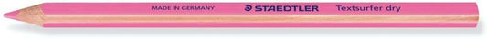 Staedtler Textsurfer Dry 128 64 Lapiz Fluorescente de Color Triangular - Mina de 4mm - Madera de Bosques Sostenibles - Color Rosa Neon - Cantidad: 12