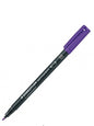 Staedtler Lumocolor 317 Rotulador Permanente - Punta Media Redonda - Trazo 1mm Aprox - Capuchon con Clip - Secado Rapido - Color Violeta - Cantidad: 10