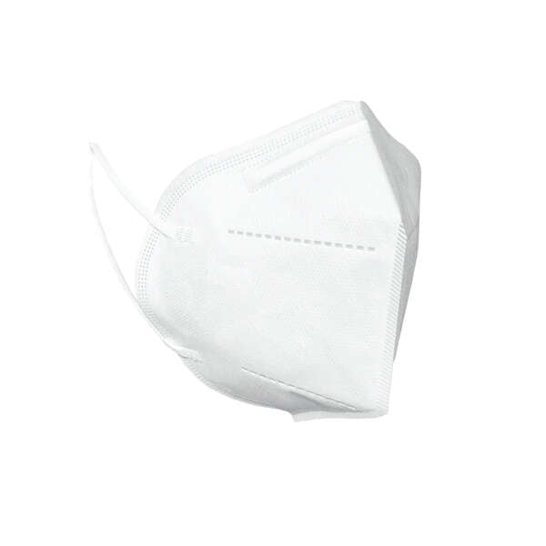 Agrupacion Salud Mascarillas FFP2 NR Clip Nasal Ajustable, Homologadas CE 0161 CAT III, Normativa UNE-EN 149:2001+A1:2009 FFP2, Color Blanco - Cantidad: 10
