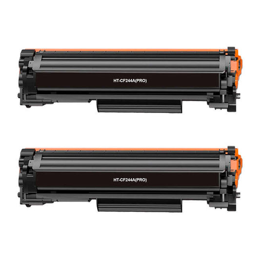 HP CF244A Negro Pack de 2 Cartuchos de Toner Genericos